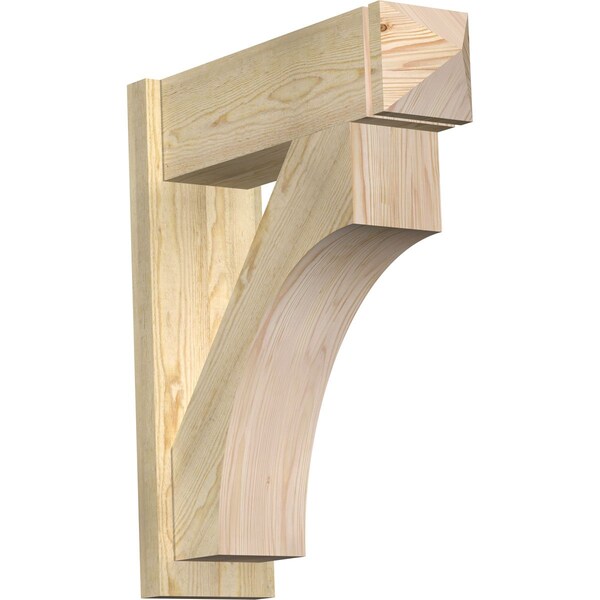 Ekena Millwork Westlake Rough Sawn Arts and Crafts Outlooker, Douglas Fir, 8"W x 26"D x 30"H OUT08X26X30WTL03RDF - main